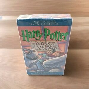 NEW Harry Potter and the Prisoner of Azkaban by J. K. Rowling 2000 Cassette